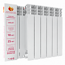 Радиатор алюминиевый НРЗ 500/100 - 8 (Россия) по цене 6320 руб.